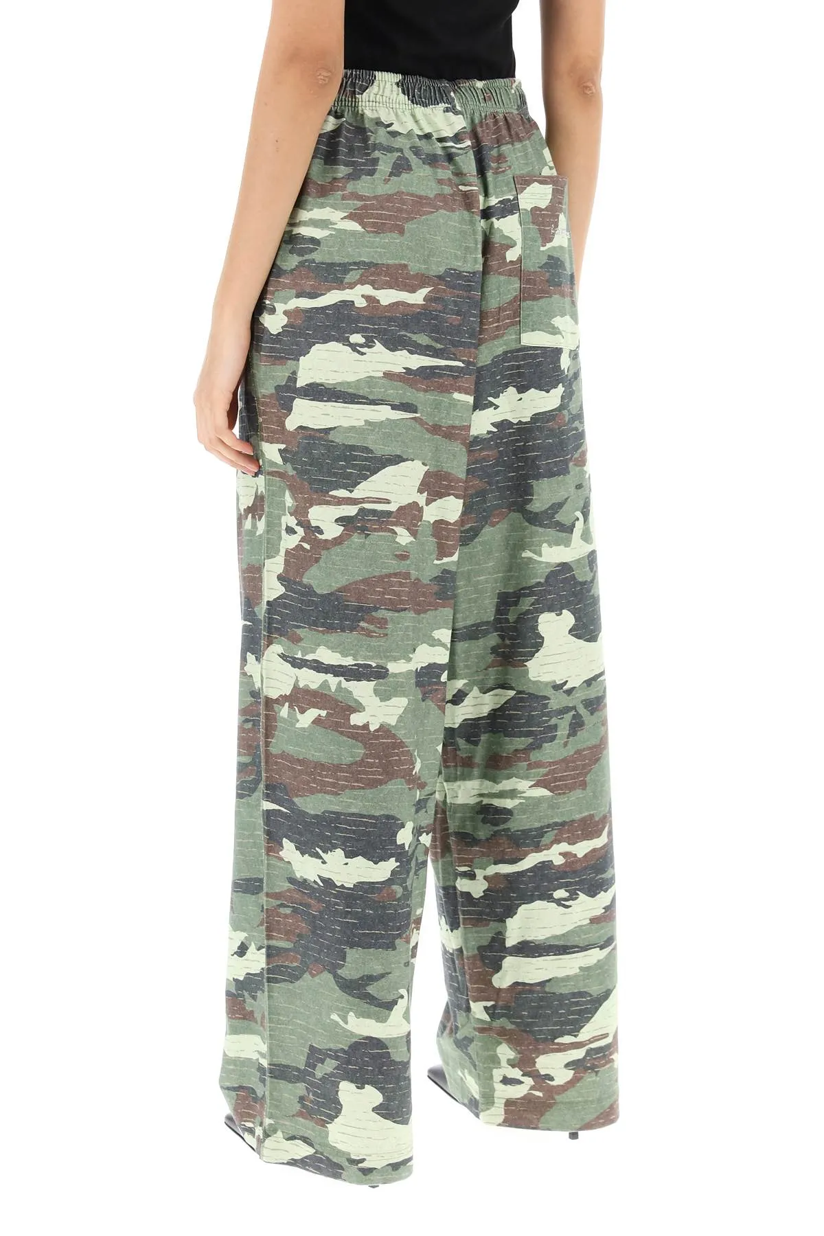 Acne Studios Camouflage Jersey Pants For Men (Size - M)