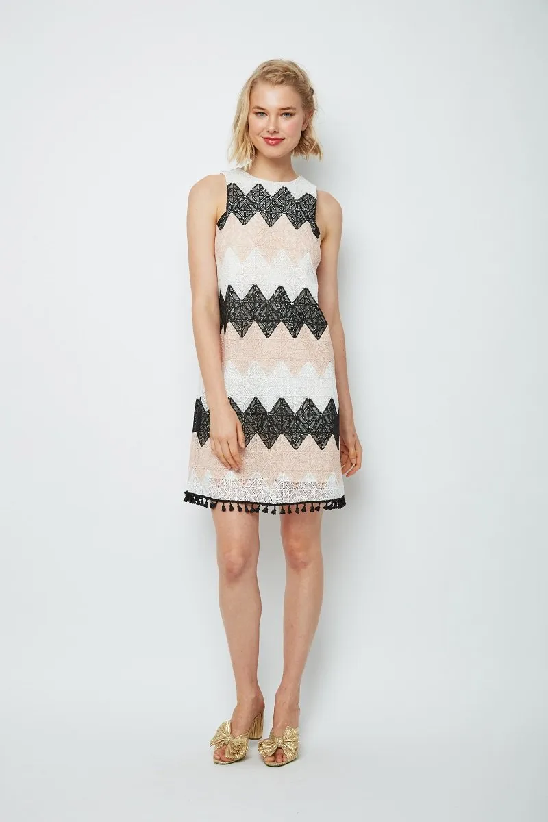 All About Me Sleeveless Shift Kristen Mini Dress
