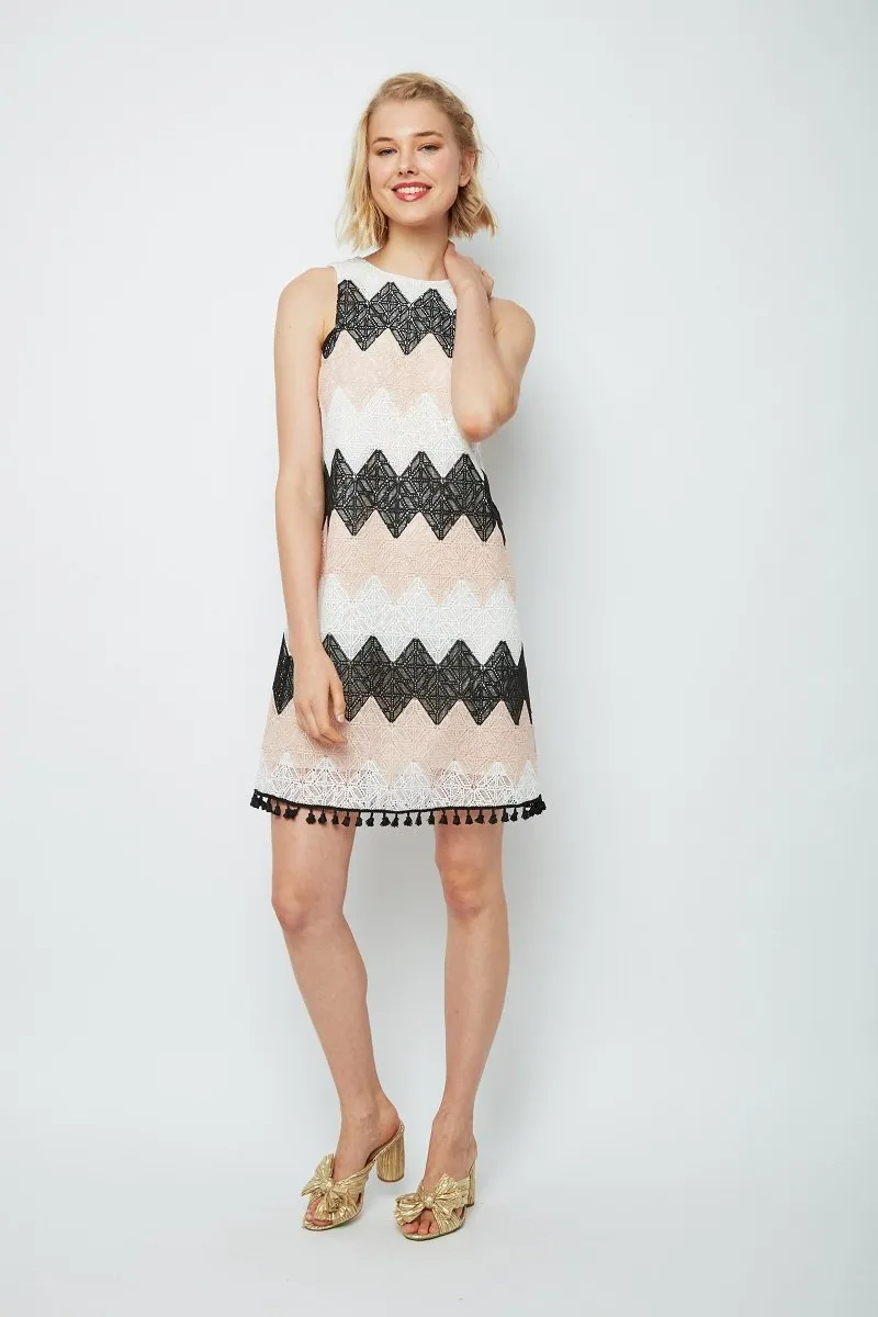 All About Me Sleeveless Shift Kristen Mini Dress