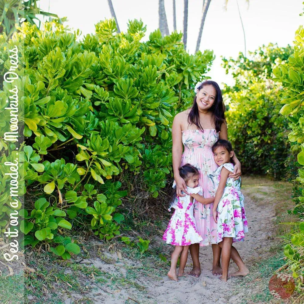Aurora Blue Moonkiss Hawaiian Dress