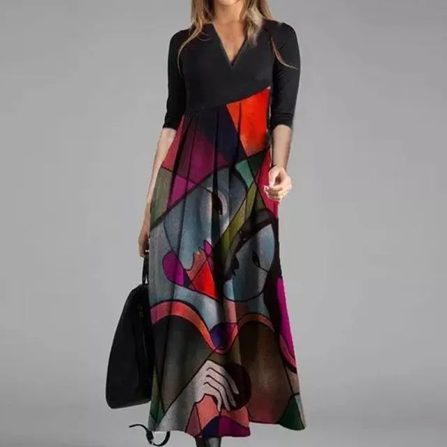 Autumn Winter Long Sleeves Slim Party Dresses
