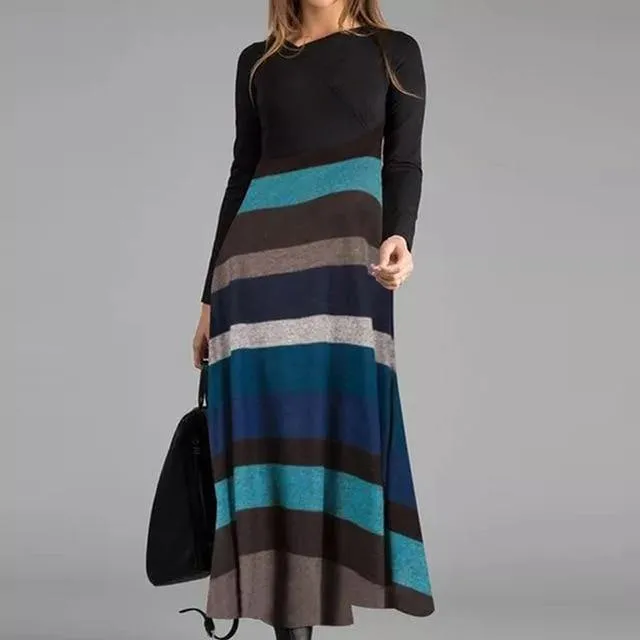 Autumn Winter Long Sleeves Slim Party Dresses