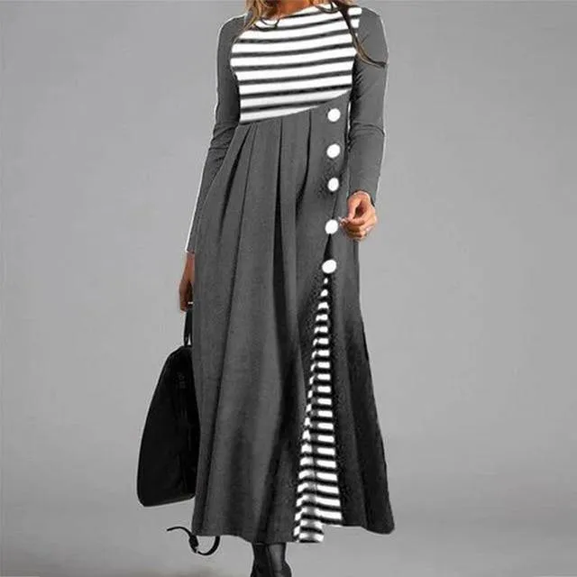 Autumn Winter Long Sleeves Slim Party Dresses