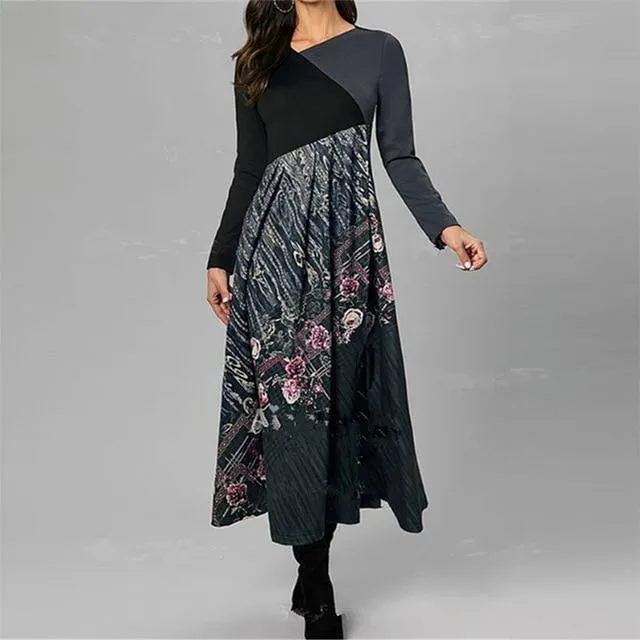 Autumn Winter Long Sleeves Slim Party Dresses