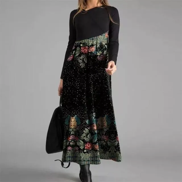 Autumn Winter Long Sleeves Slim Party Dresses