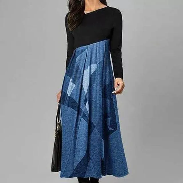 Autumn Winter Long Sleeves Slim Party Dresses