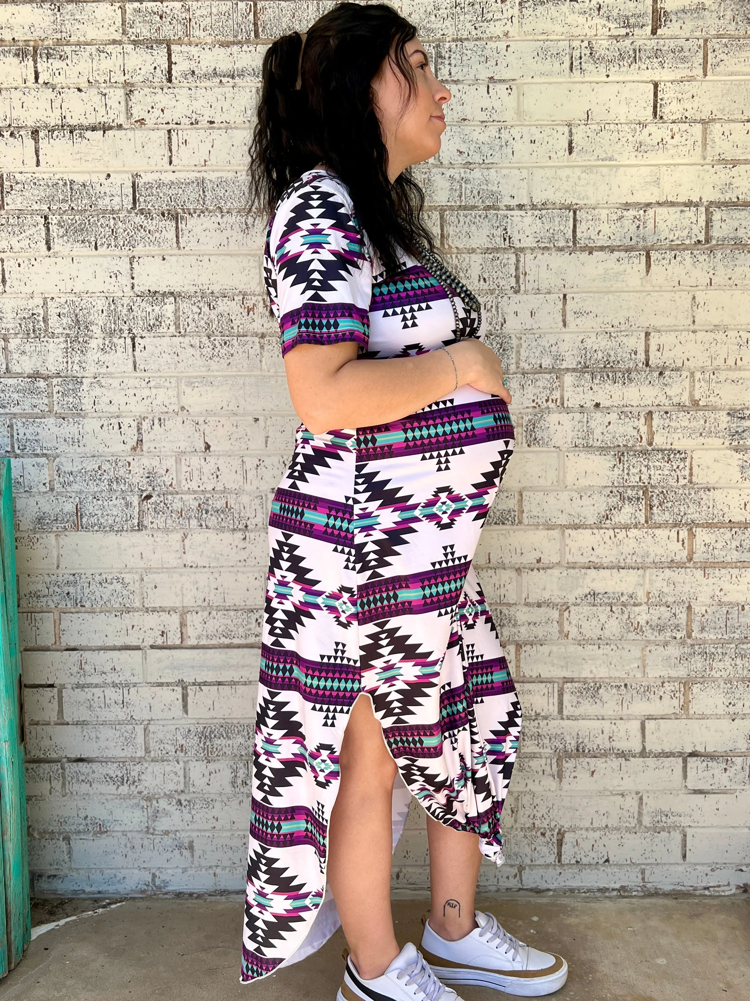 Aztec Outskirts Maxi Dress