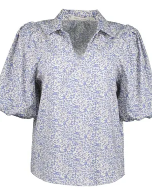 Bishop   Young Sofia Bubble Sleeve Top
