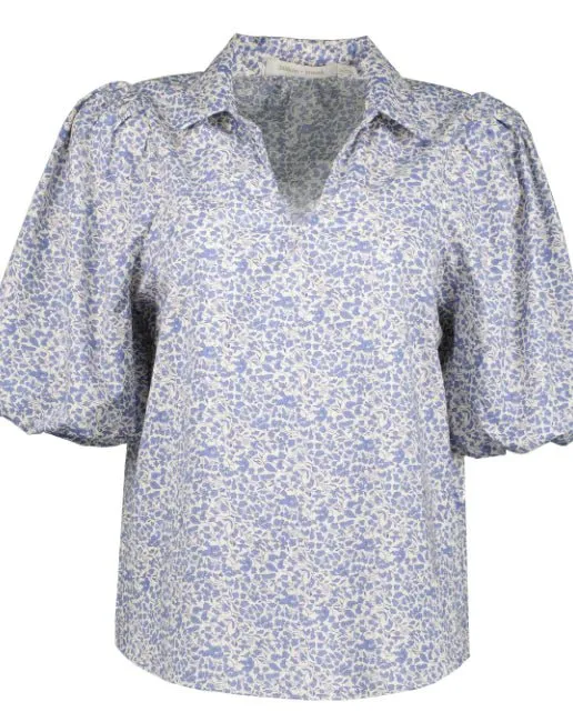 Bishop   Young Sofia Bubble Sleeve Top