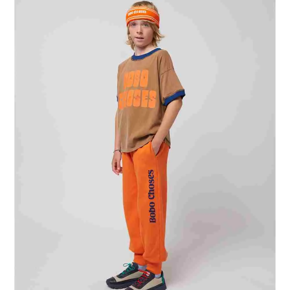 Bobo Choses Bobo Choses Orange Jogging pants