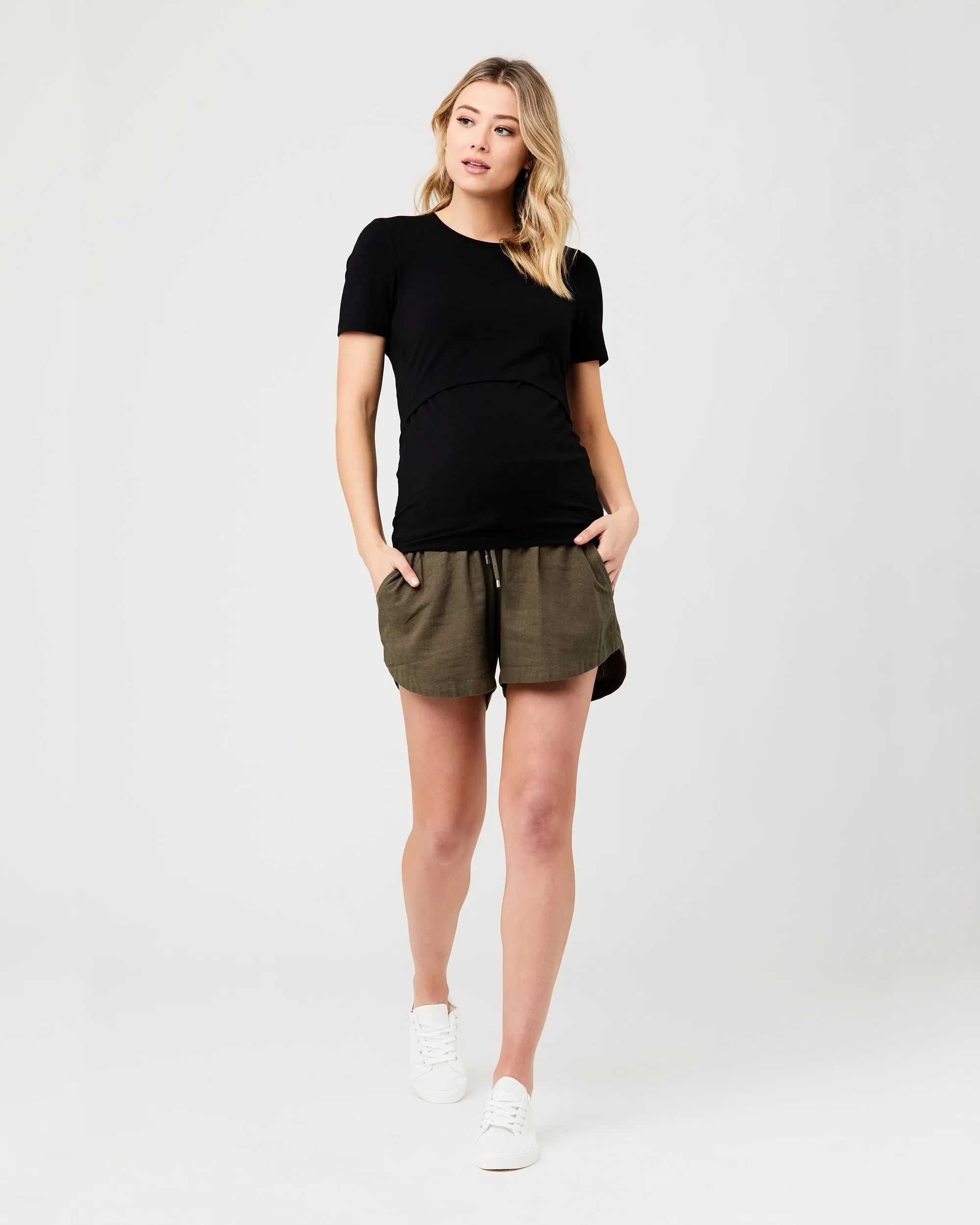 Byron Shirred Short