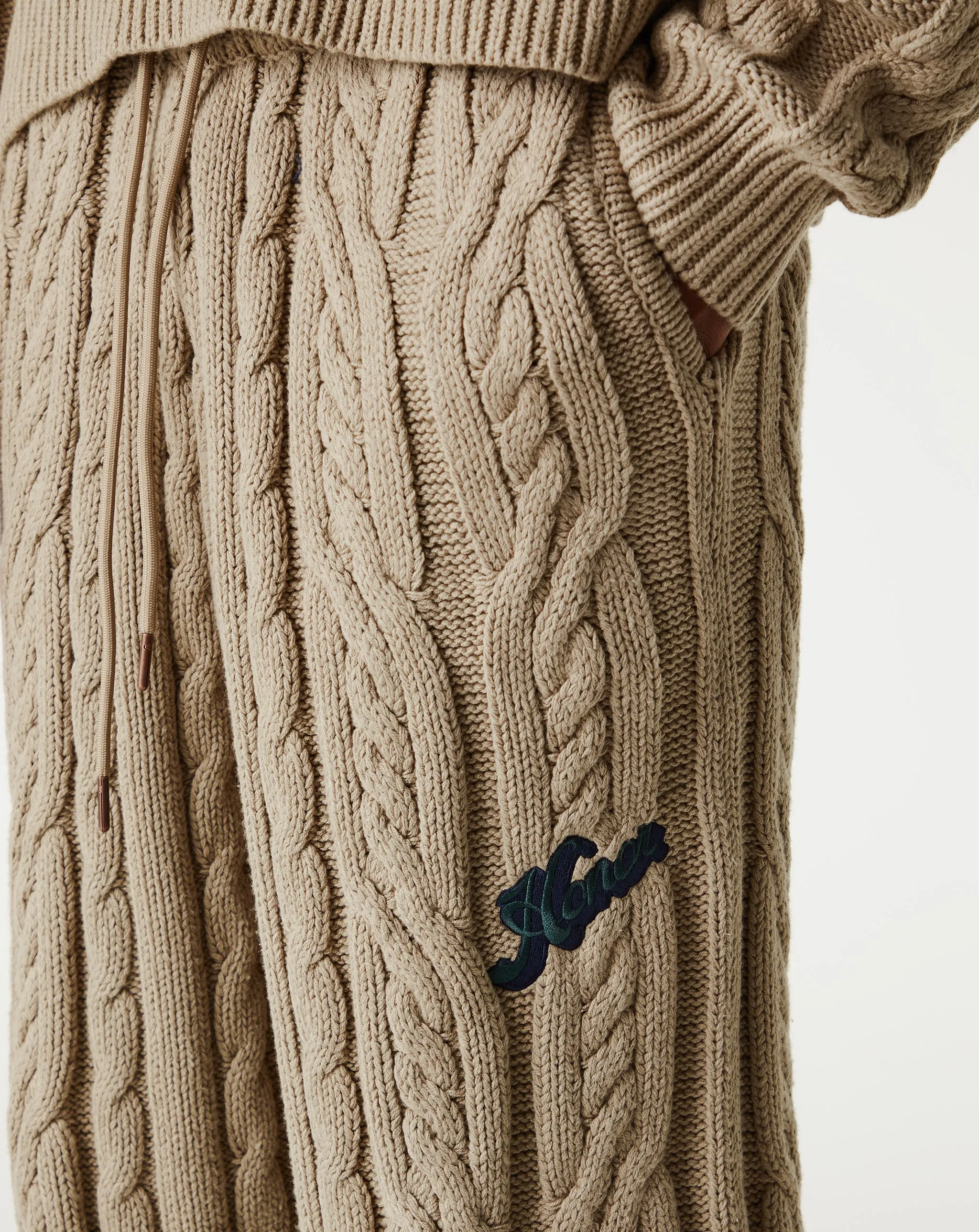 Cable Knit Leisure Pants