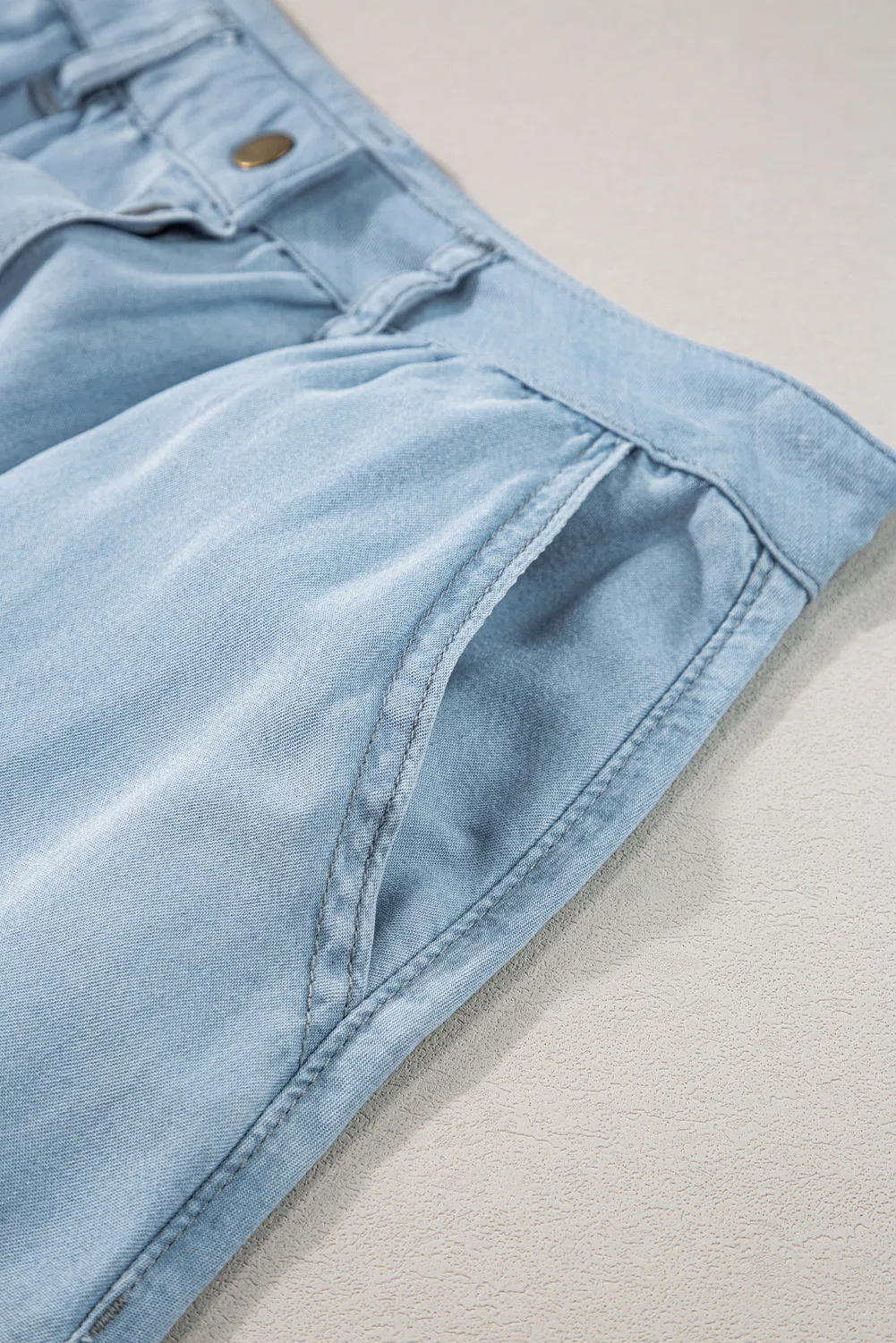 Casual Button Down Maxi Skirt
