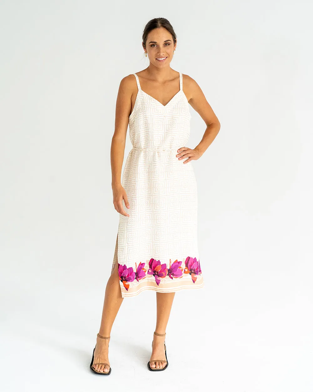 Christina Sundress - Magnolia Print