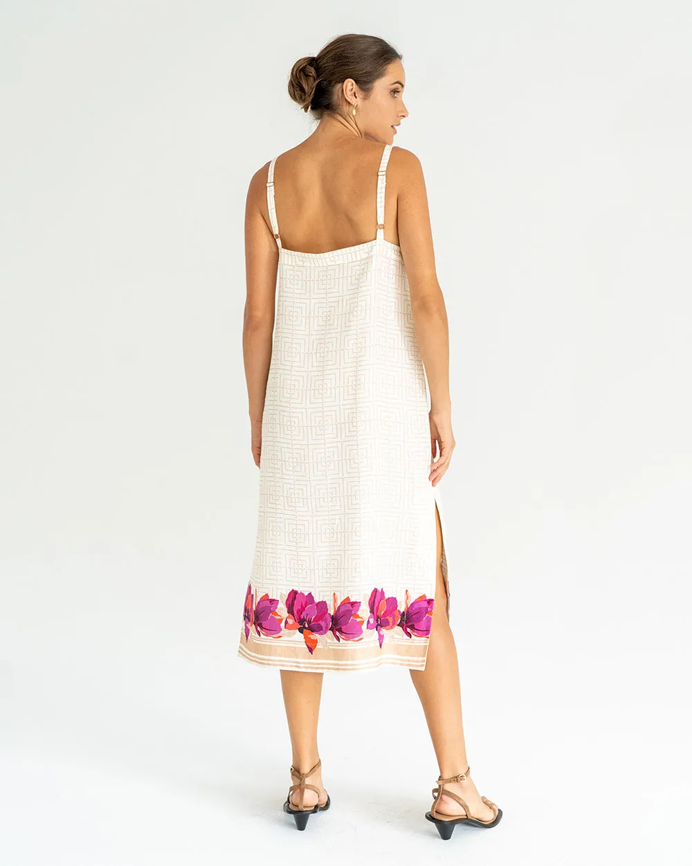 Christina Sundress - Magnolia Print