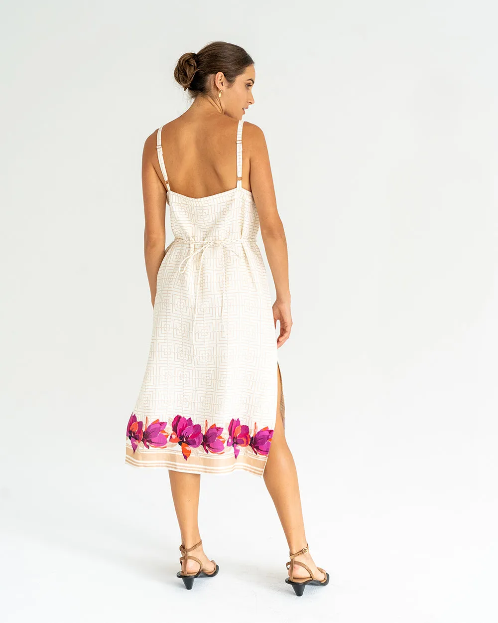 Christina Sundress - Magnolia Print
