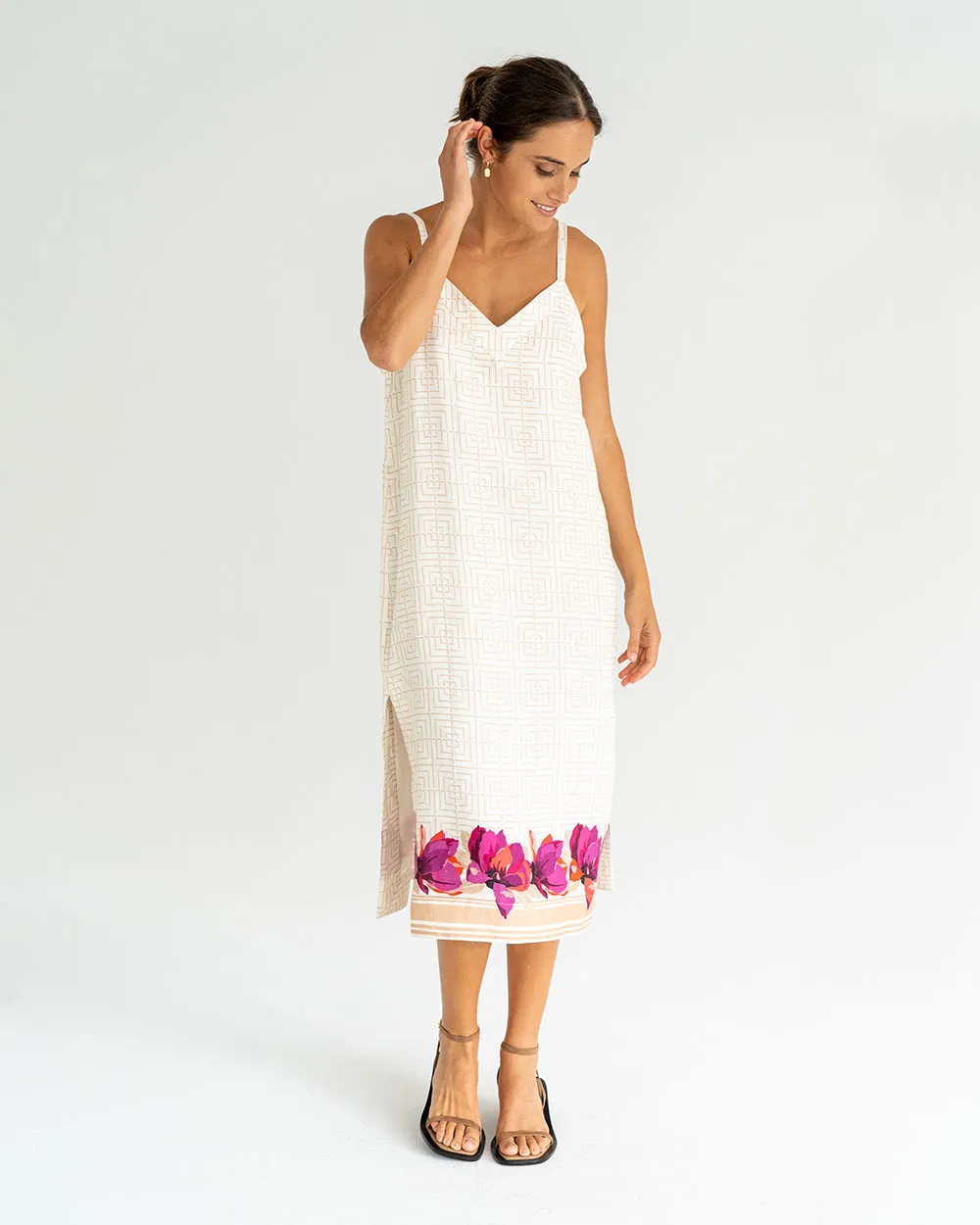 Christina Sundress - Magnolia Print