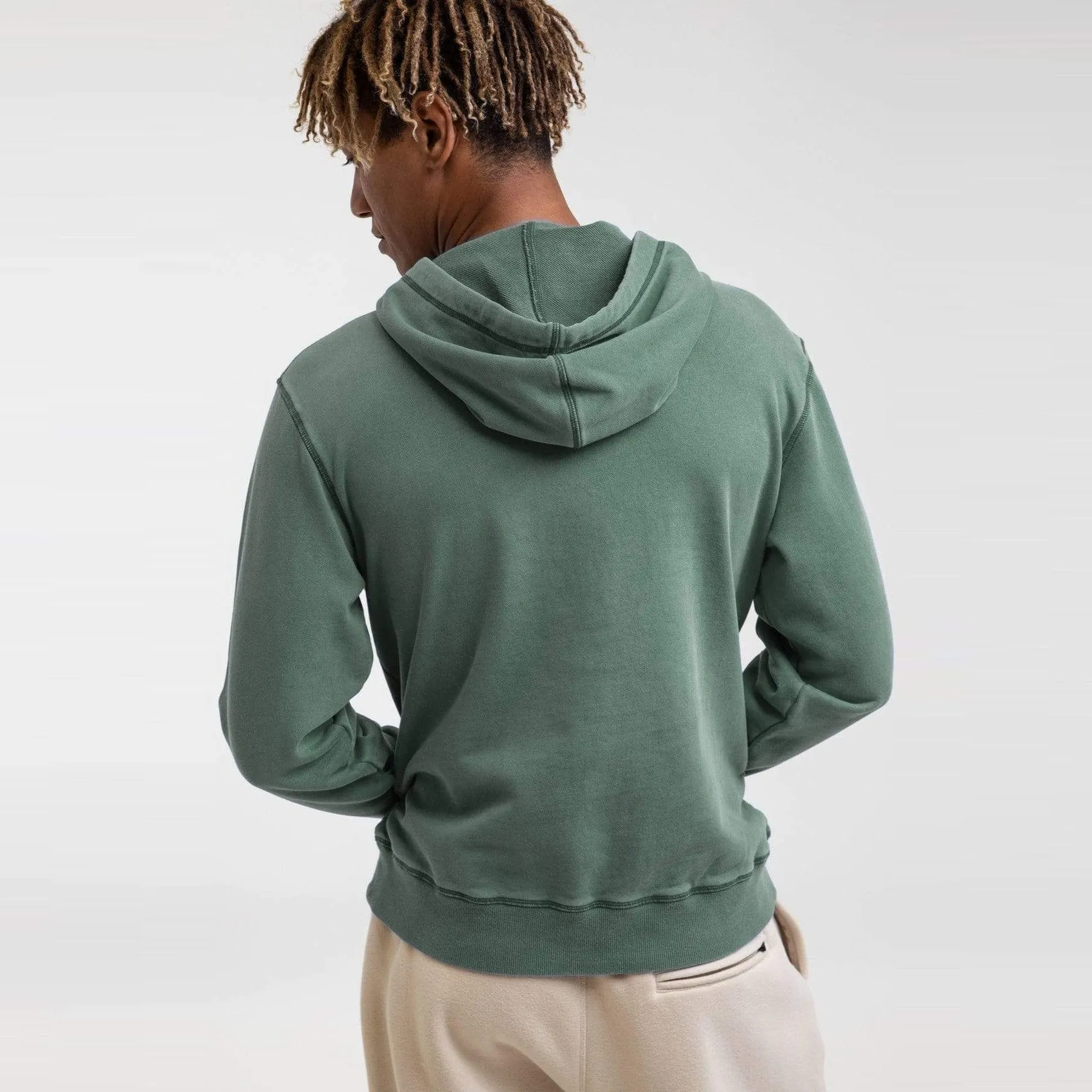 Classic Fleece Hoodie (Olive)
