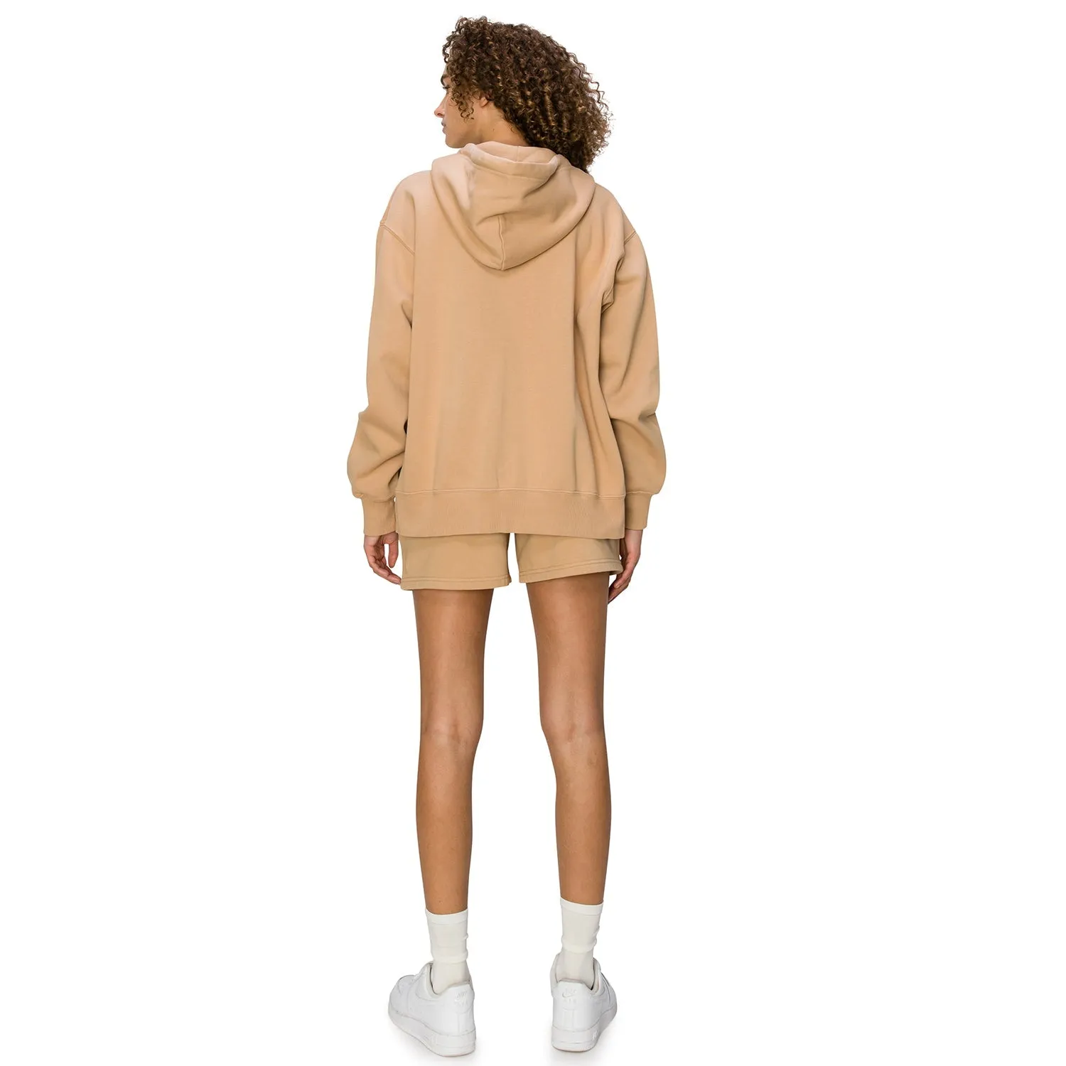 Cloud Fleece Zip Up Hoodie - Tobacco Brown