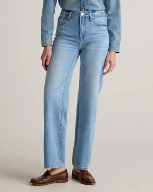 Comfort Stretch High Rise Relaxed Straight Jeans