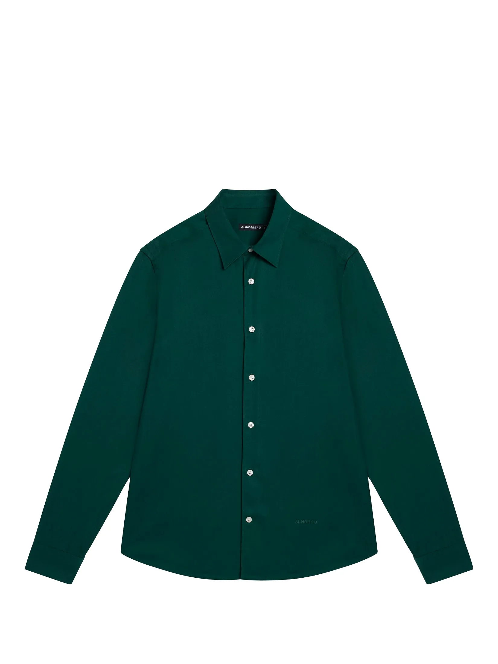 Comfort Tencel Slim Shirt / Rain Forest