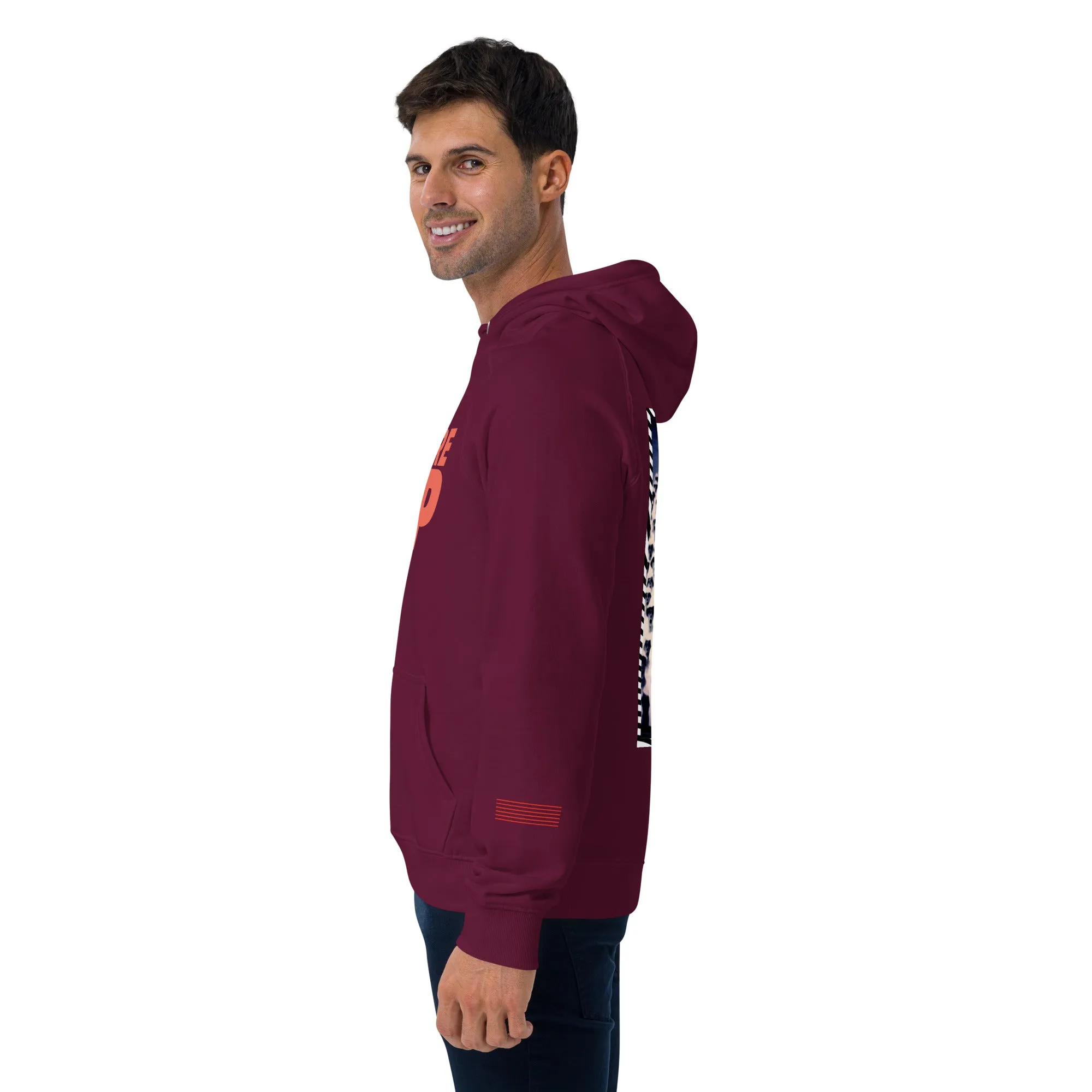 Culture Cap Unplug Unisex eco raglan hoodie