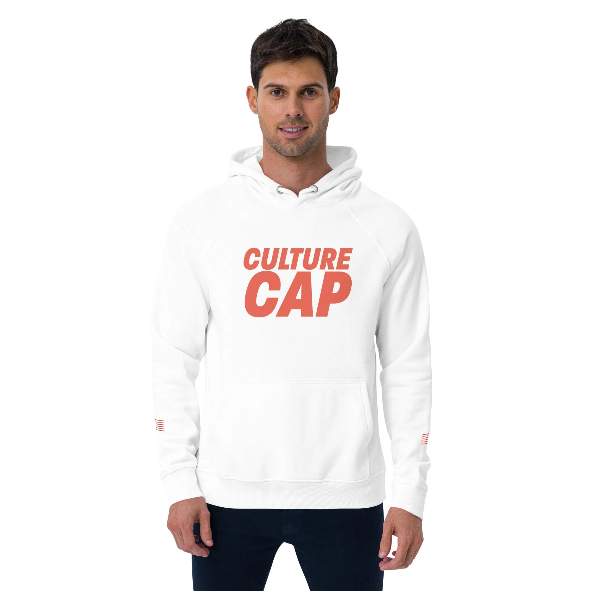 Culture Cap Unplug Unisex eco raglan hoodie