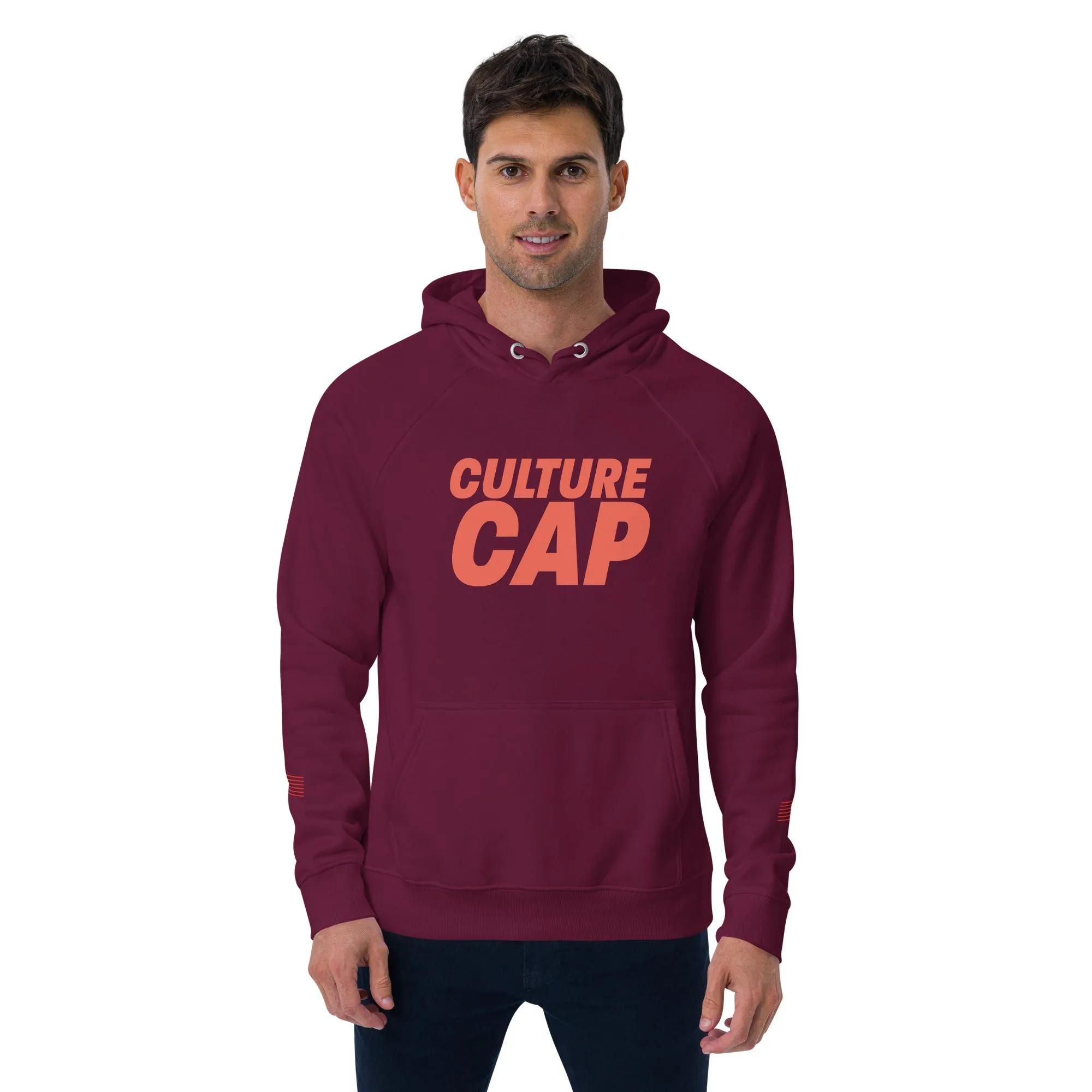 Culture Cap Unplug Unisex eco raglan hoodie