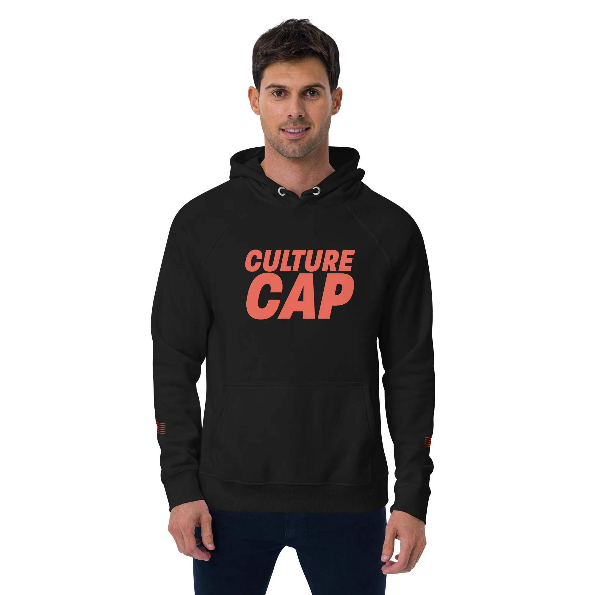 Culture Cap Unplug Unisex eco raglan hoodie