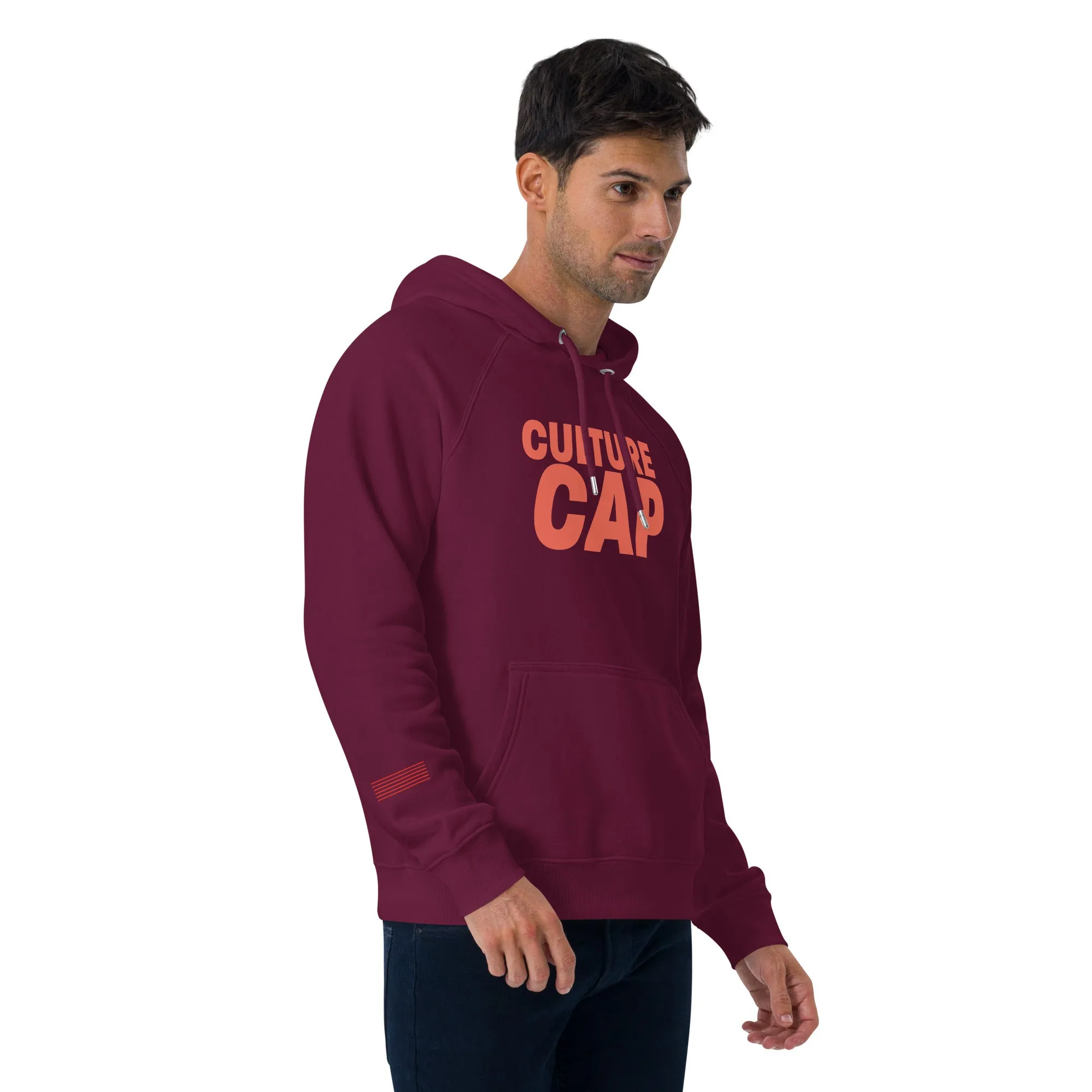 Culture Cap Unplug Unisex eco raglan hoodie
