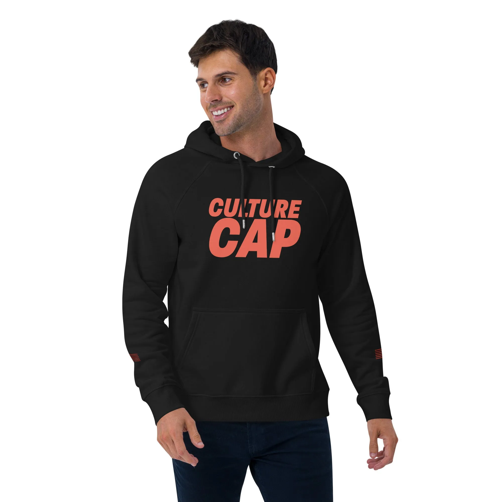 Culture Cap Unplug Unisex eco raglan hoodie