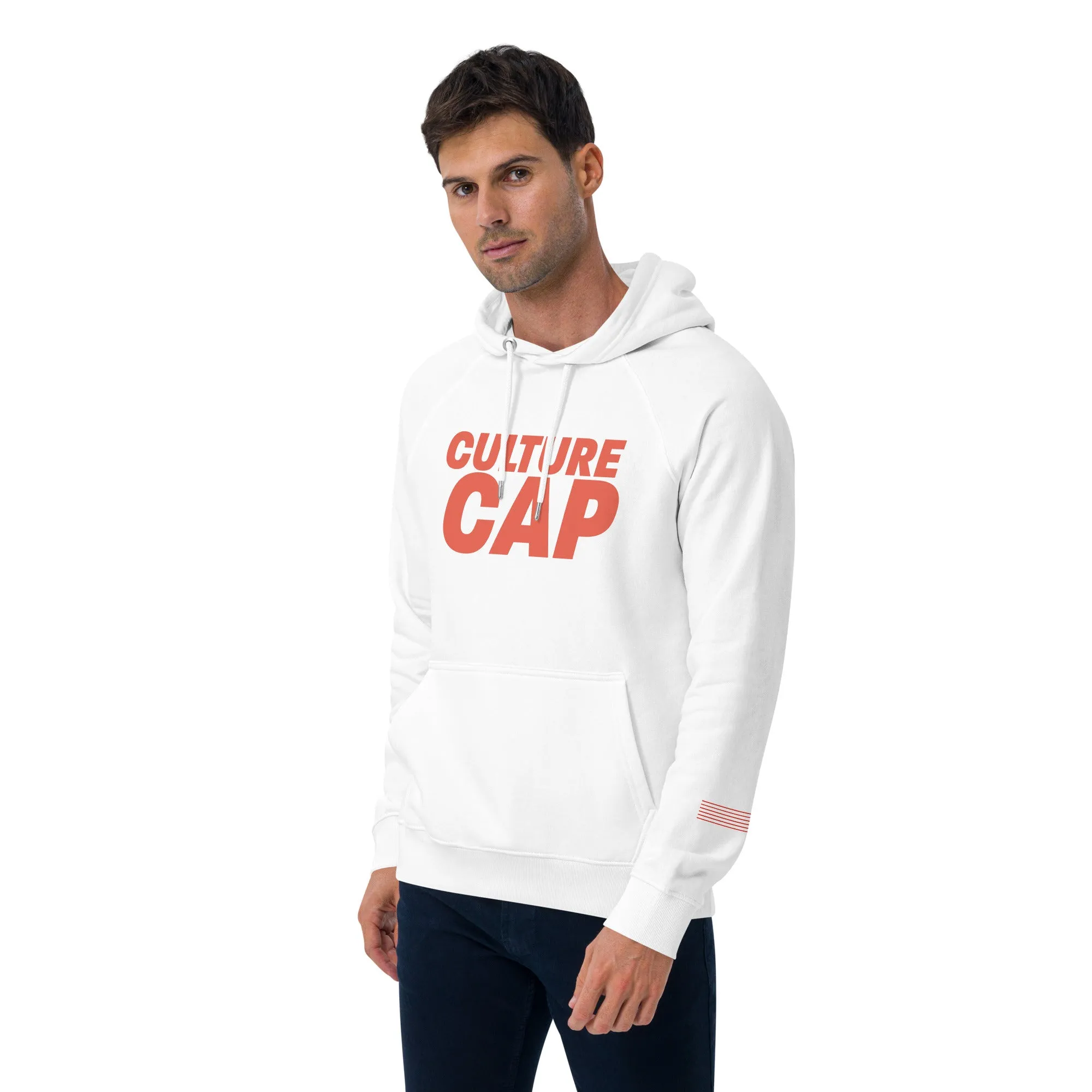 Culture Cap Unplug Unisex eco raglan hoodie