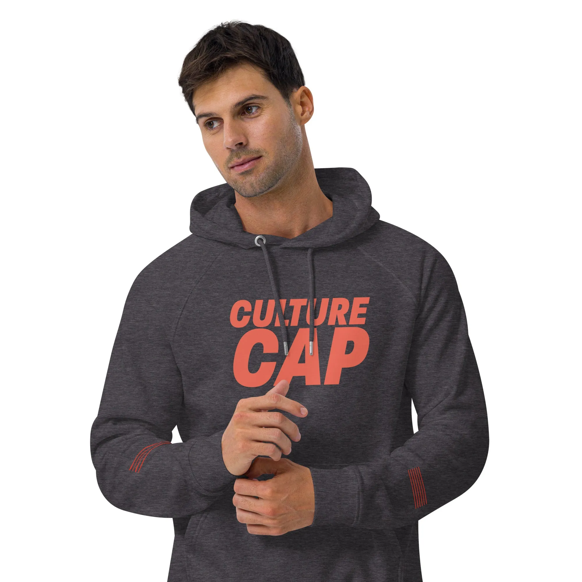 Culture Cap Unplug Unisex eco raglan hoodie