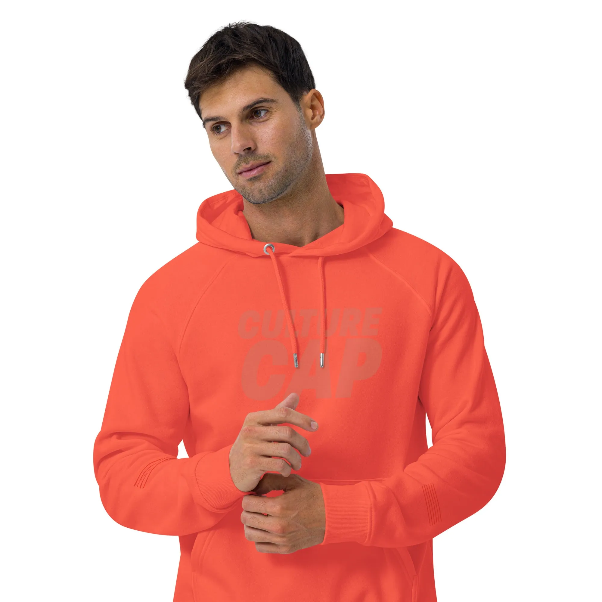 Culture Cap Unplug Unisex eco raglan hoodie