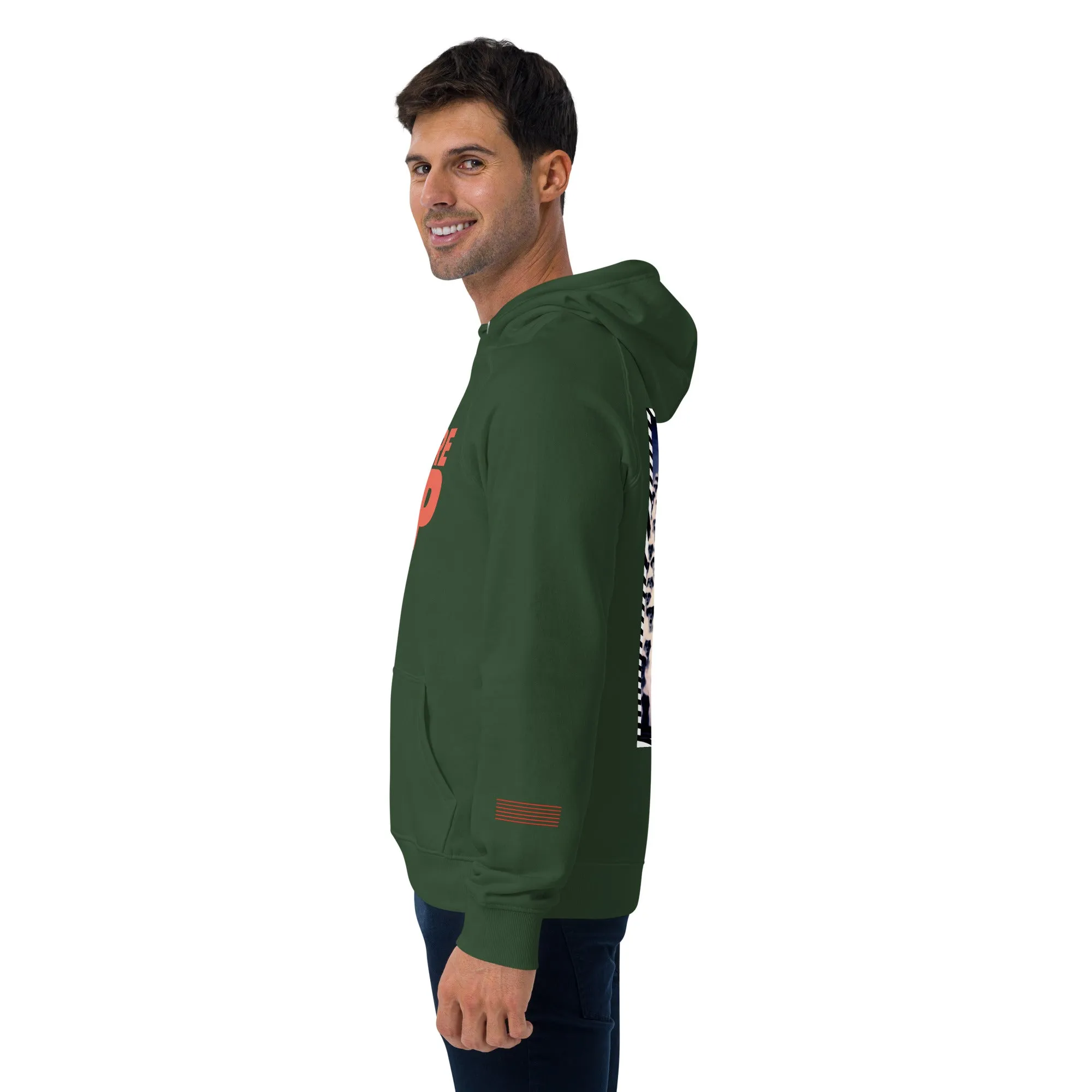 Culture Cap Unplug Unisex eco raglan hoodie