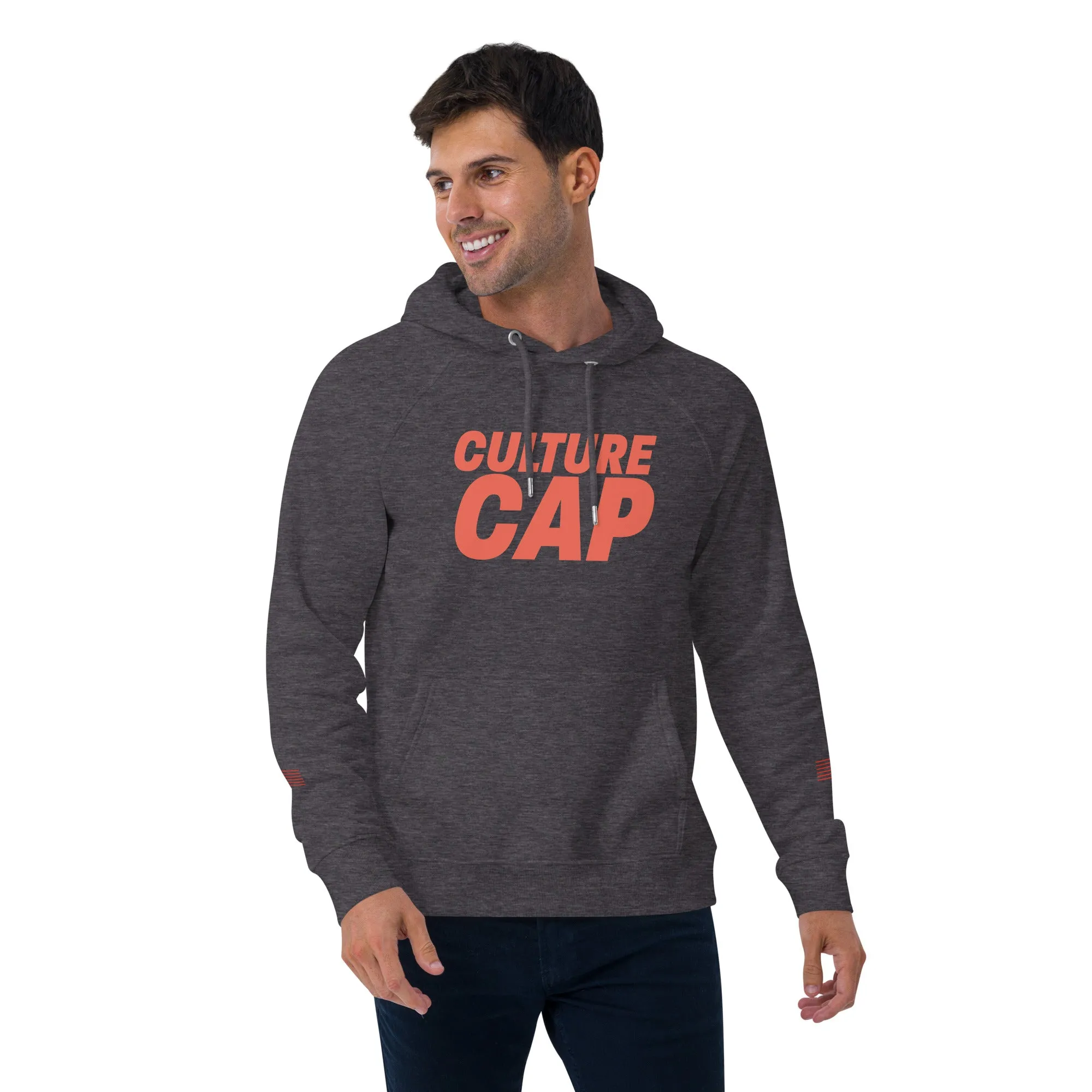 Culture Cap Unplug Unisex eco raglan hoodie