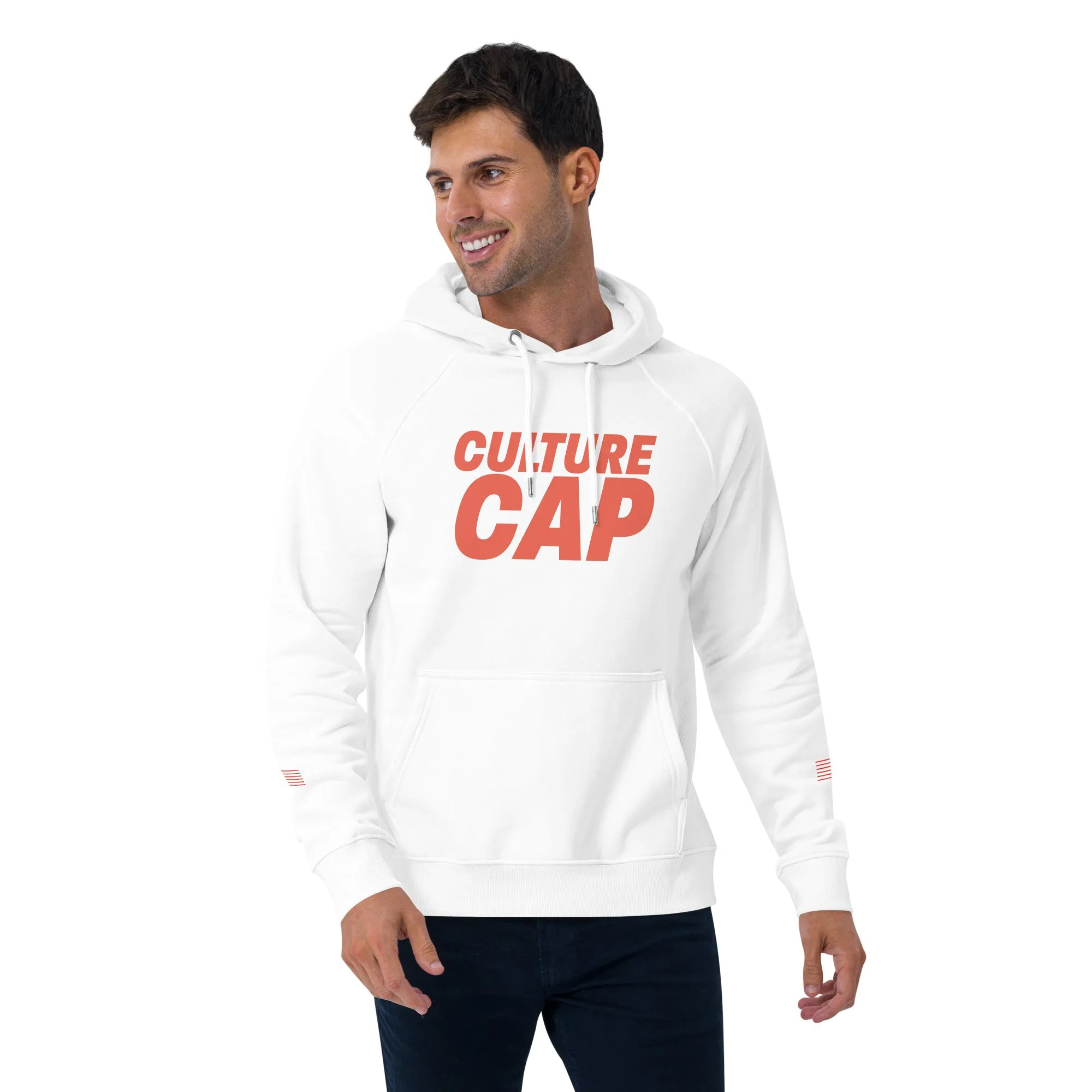 Culture Cap Unplug Unisex eco raglan hoodie