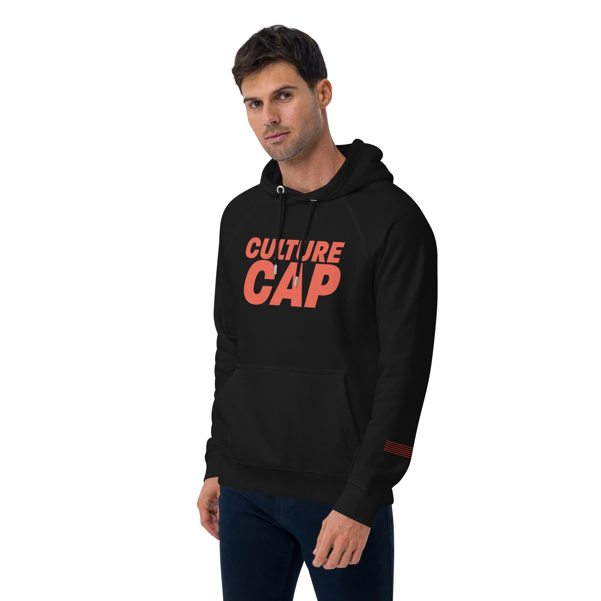 Culture Cap Unplug Unisex eco raglan hoodie
