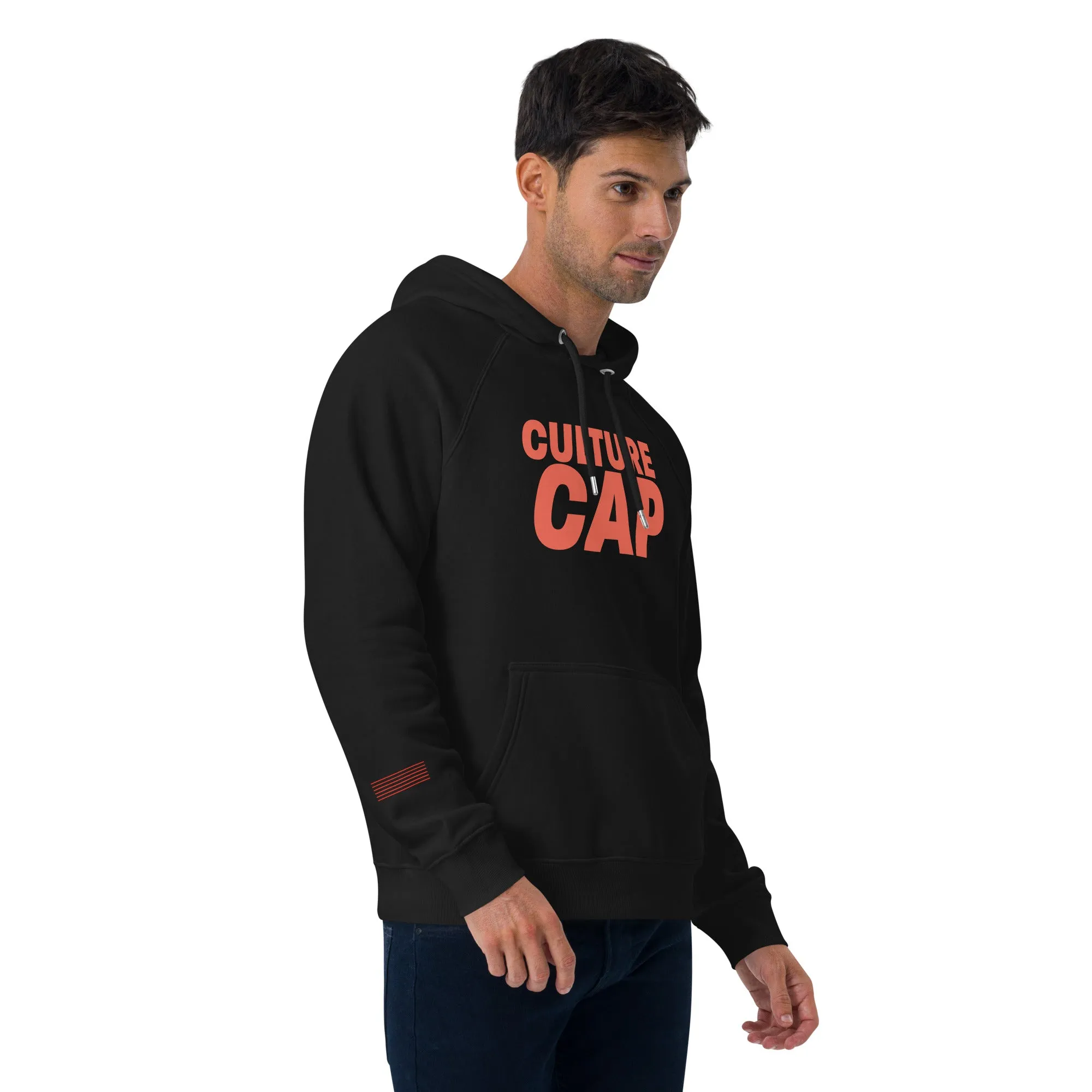 Culture Cap Unplug Unisex eco raglan hoodie