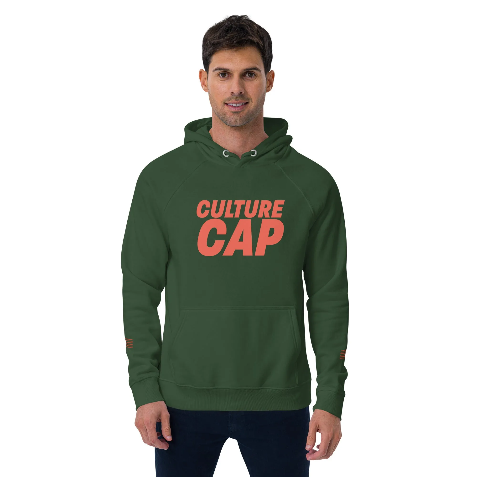 Culture Cap Unplug Unisex eco raglan hoodie
