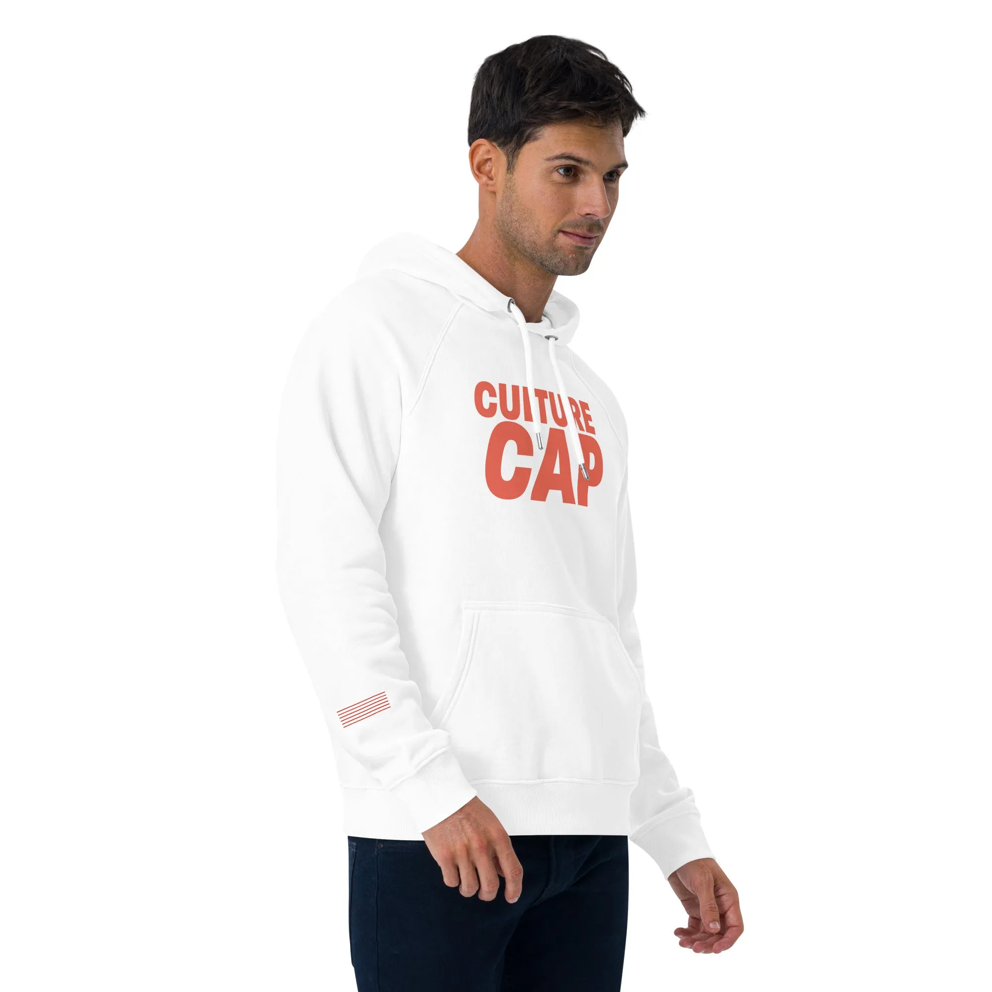 Culture Cap Unplug Unisex eco raglan hoodie