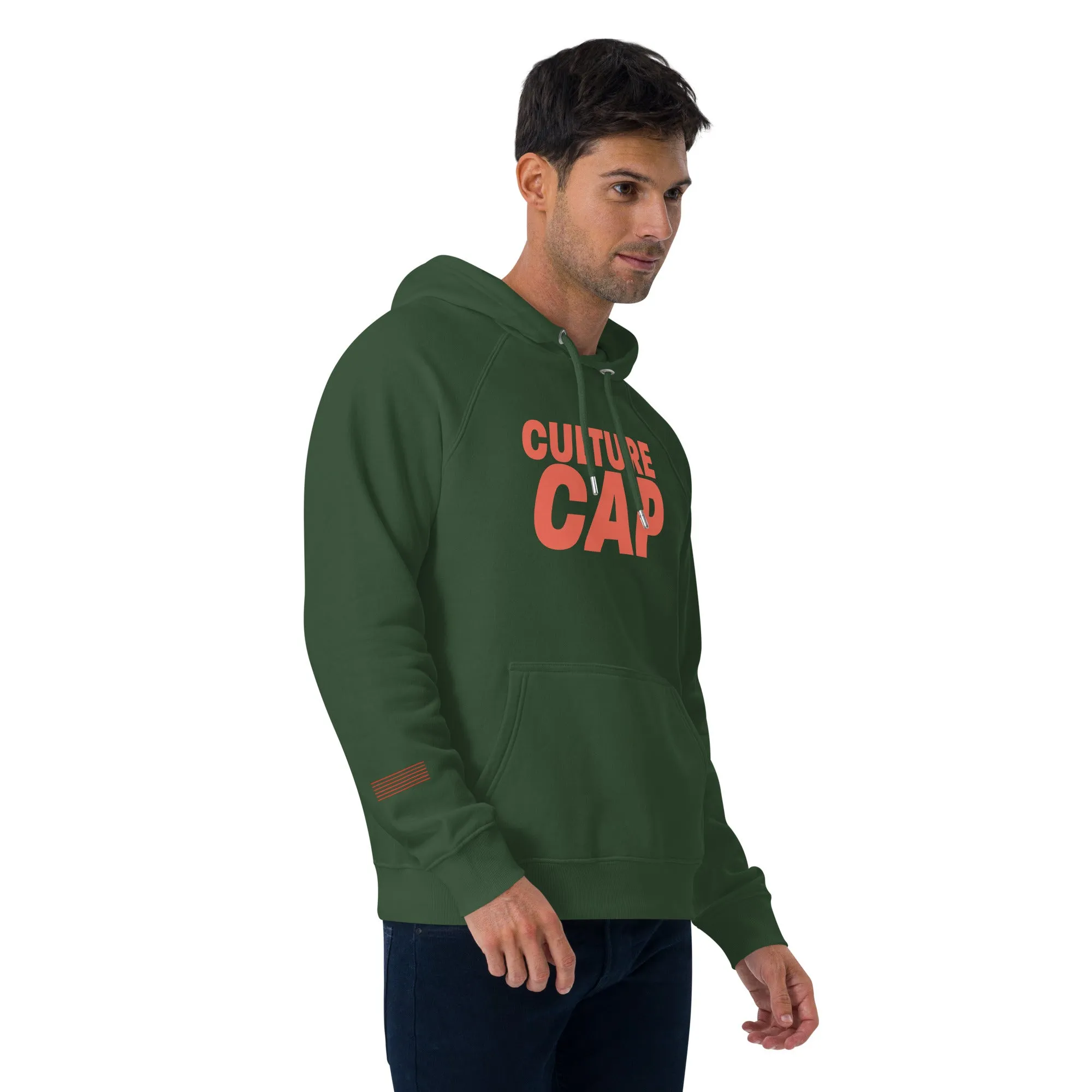Culture Cap Unplug Unisex eco raglan hoodie