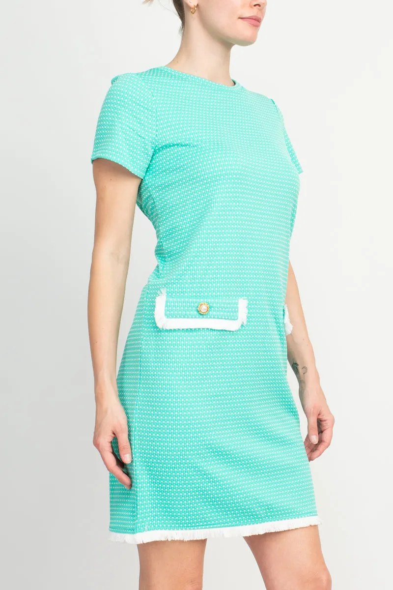 Emma & Michele Pocket Stretch Shift Dress