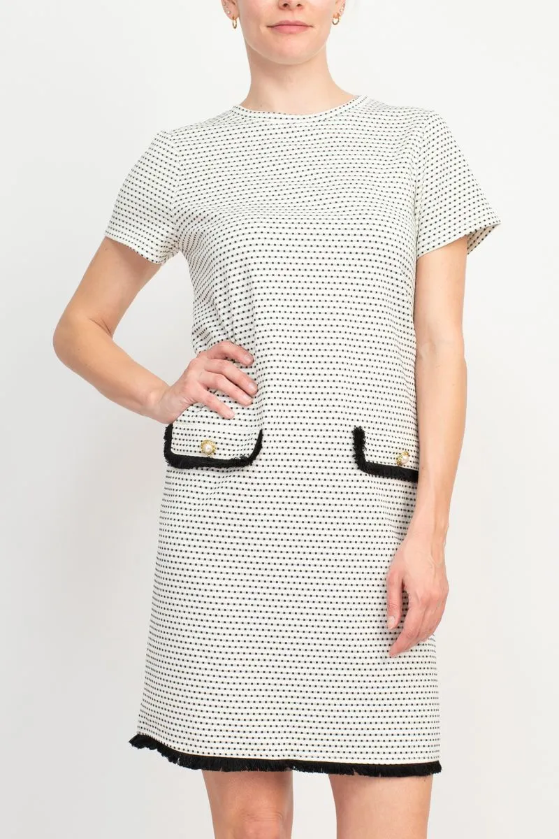 Emma & Michele Pocket Stretch Shift Dress