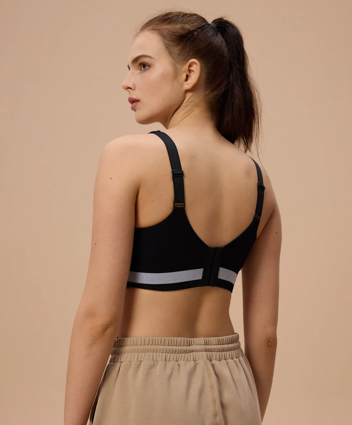 Energized Bohemian Explorer Seamless Sports Bra with Back Hook 201-1139S