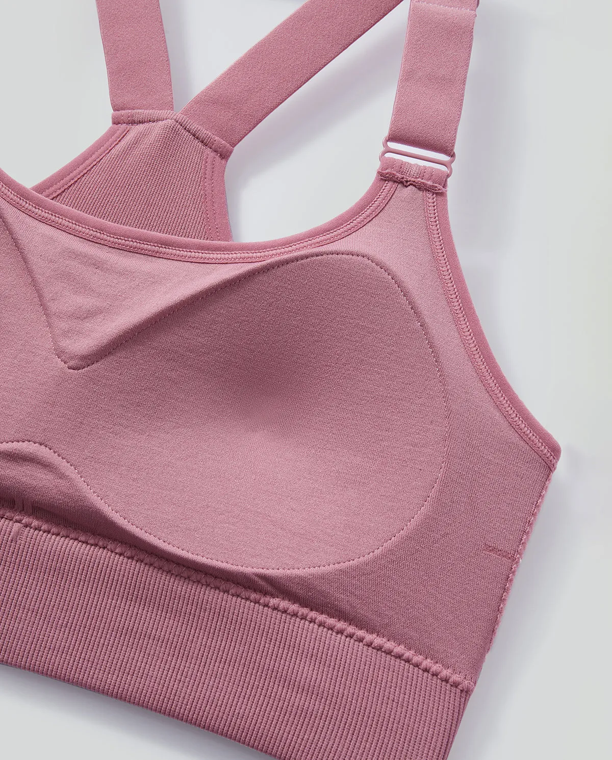 Energized Bohemian Explorer Seamless Wide Strap Sports Bra 201-1138S