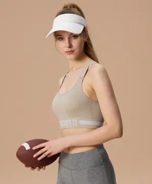 Energized Bohemian Explorer Seamless Wide Strap Sports Bra 201-1138S