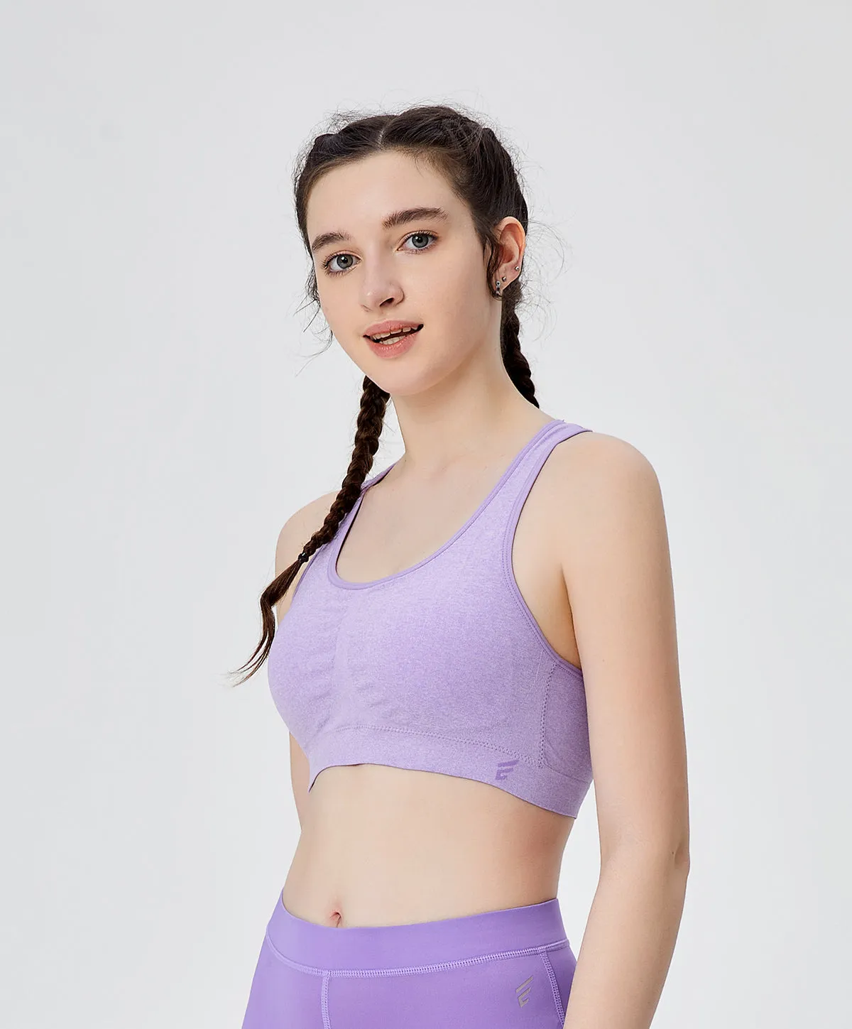 Energized Junior Digital Daydream Seamless Racer-Back Sports Bra