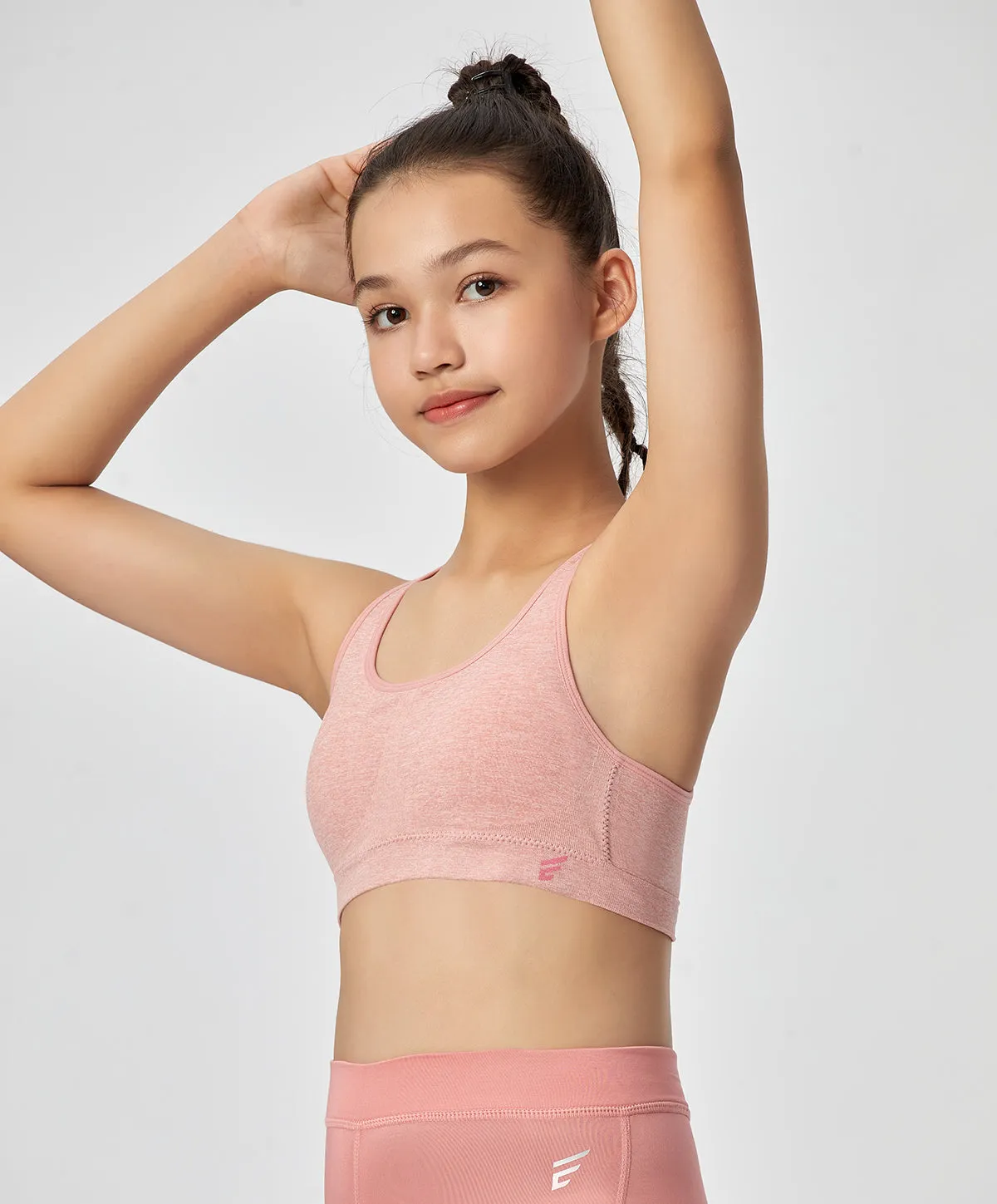 Energized Junior Digital Daydream Seamless Racer-Back Sports Bra