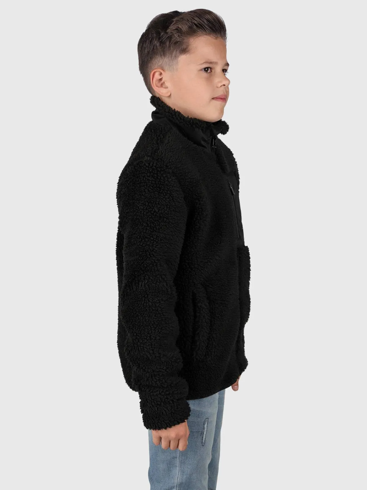Garicky Boys Teddy Jacket | Black